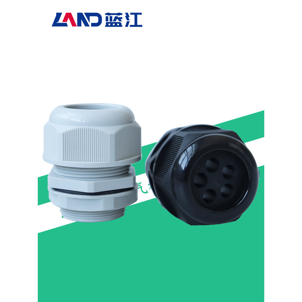 Cáp Năm Lỗ Lanjiang LAND Khớp Chống Thấm Nước IP68 Nhựa Xốp Nylon Niêm Phong Khóa Cố Định Đầu Gran