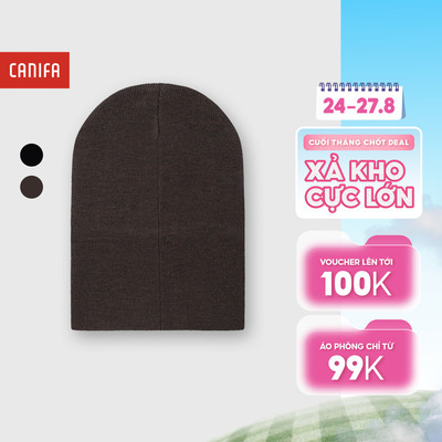 Mũ người lớn unisex basic dễ phối đồ mùa đông CANIFA 5AA25W004