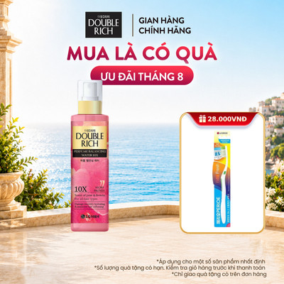 [CHÍNH HÃNG ĐỘC QUYỀN] Nước xịt dưỡng tóc Double Rich Hương gấp 10X lần keratin mềm mượt thơm lâu 24h 200ml