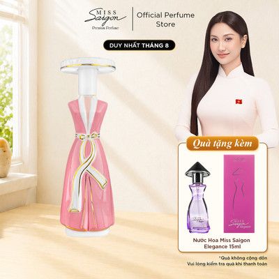 Nước hoa nữ Miss Vietnam - Hà Nội N33 - Hộp sứ hồng EDP 35ml