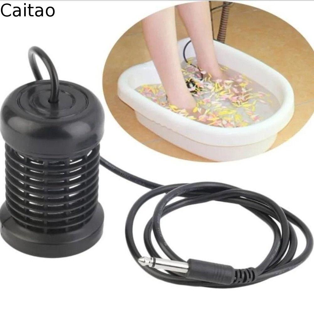 CAITATH Hydrogen Foot Bath Thay thế, Đen Dễ dàng cài đặt Đầu ion, Công nghệ ion tương thích Đầu thay