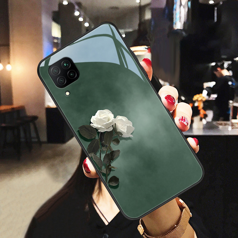 Hoa Mini Thích Hợp Cho Huawei nova6 Ốp Điện Thoại nova6se Kính nova65G Cặp Đôi Nữ Cao Cấp Dễ Thương 