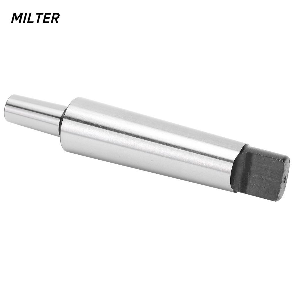 Bộ chuyển đổi ống thẳng MILTER, Máy khoan có độ cứng cao đuôi phẳng Chuck Arbor, Chất liệu thép MT4-
