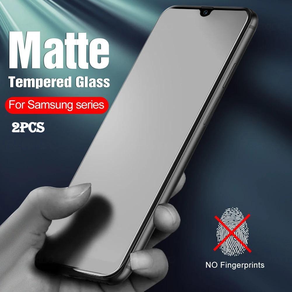 2 Chiếc Kính Cường Lực Cho Samsung A57 A37 A27 A17 A07 HD Kính Cường Lực