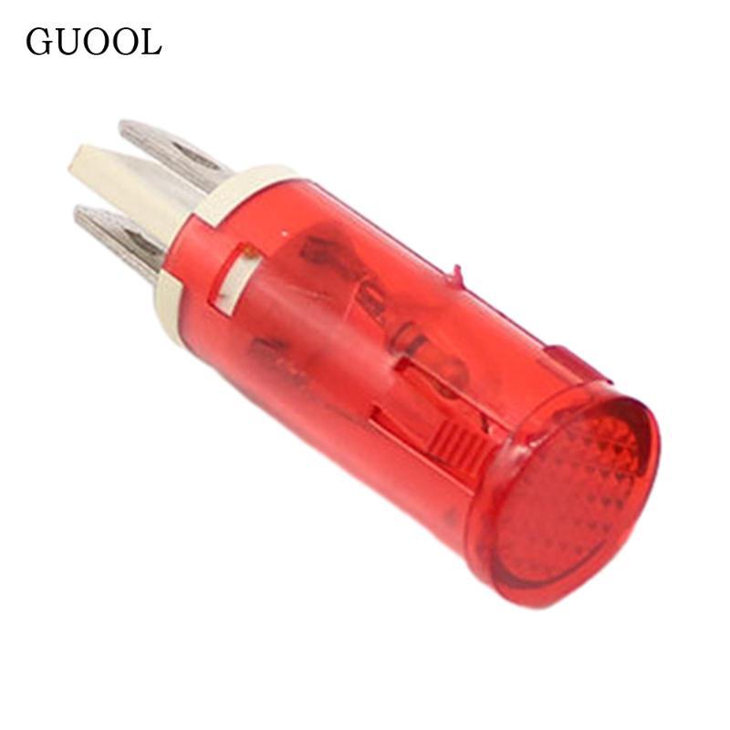 Đèn báo tín hiệu 220V MDX-14A Đầu tròn nhỏ gọn cho hộ gia đình nhỏ