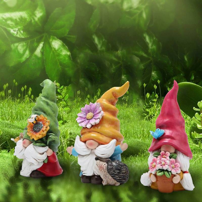 New Spring and Summer Dwarf Garden Decoration-Tomte Resin Dwarf Garden Decoration MFEt