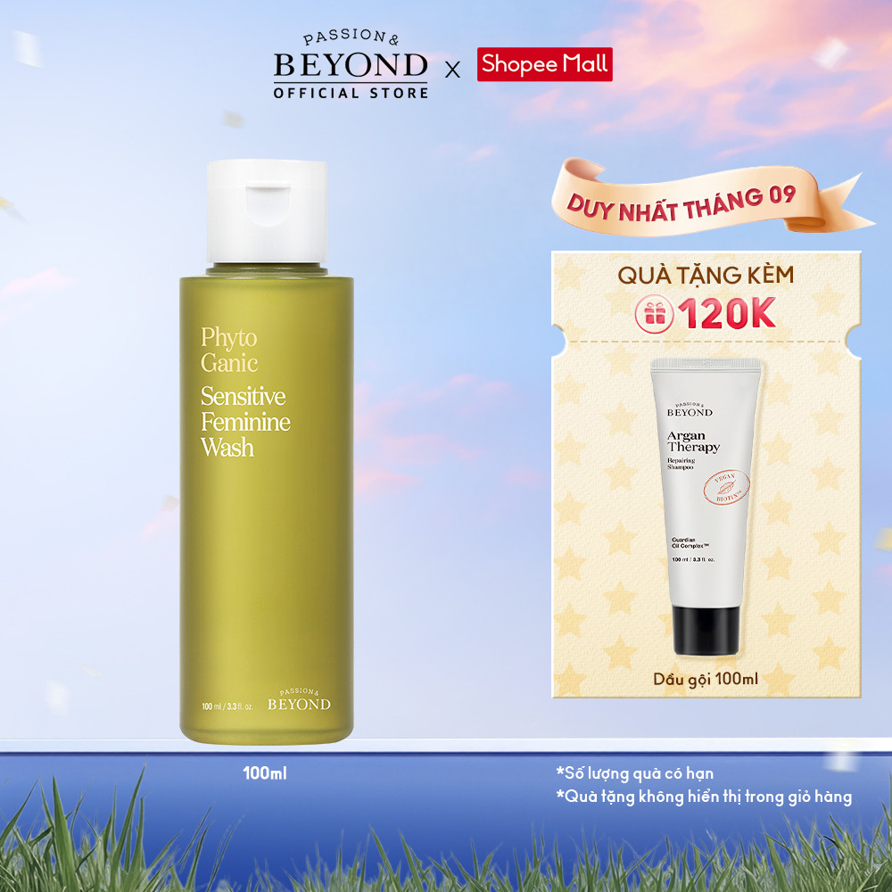 [Beyond Official] Dung dịch vệ sinh phụ nữ Beyond Phytoganic Sensitive Fem Wash 100ml