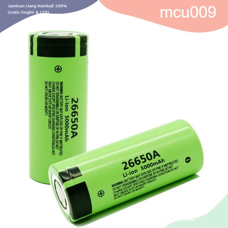 Pin Sạc  Panasonic 26650 5000mAh 3.7V