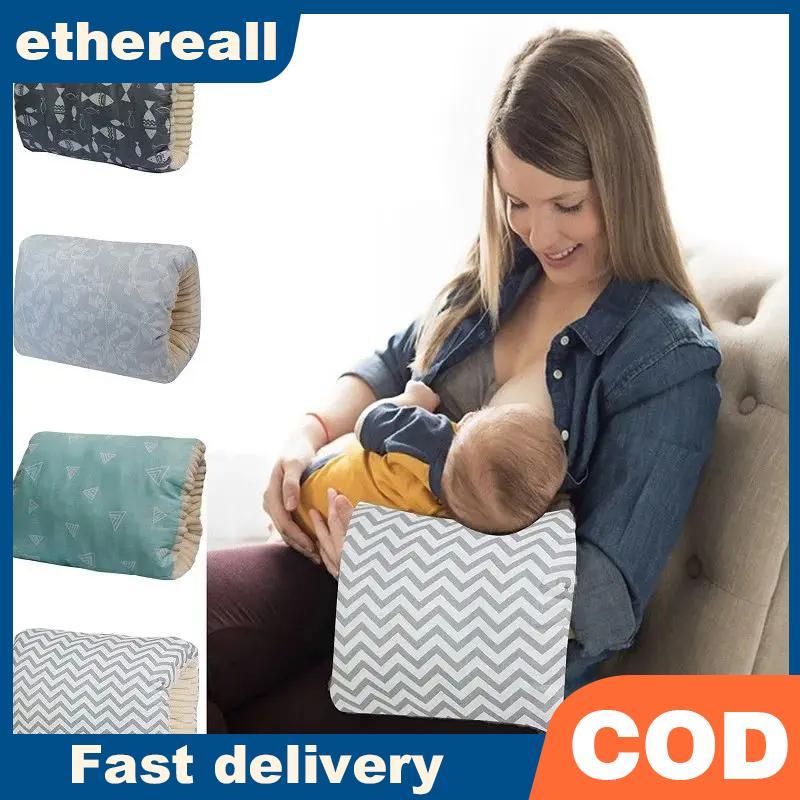 ETH Comfy Cradle Nursing Arm Pillow Breastfeeding Arm Pillow Cushion Baby Nursing Pillows Maternity 