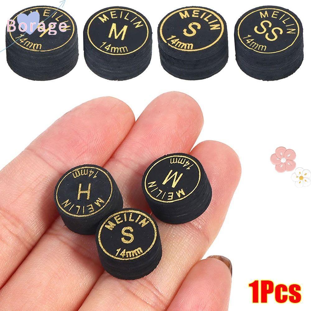 BORRAONE 1 Cái Đầu Billards, Phụ kiện sửa chữa cực 14mm Billards Cue Tips, Bể bơi ngáy 9 lớp bền H /