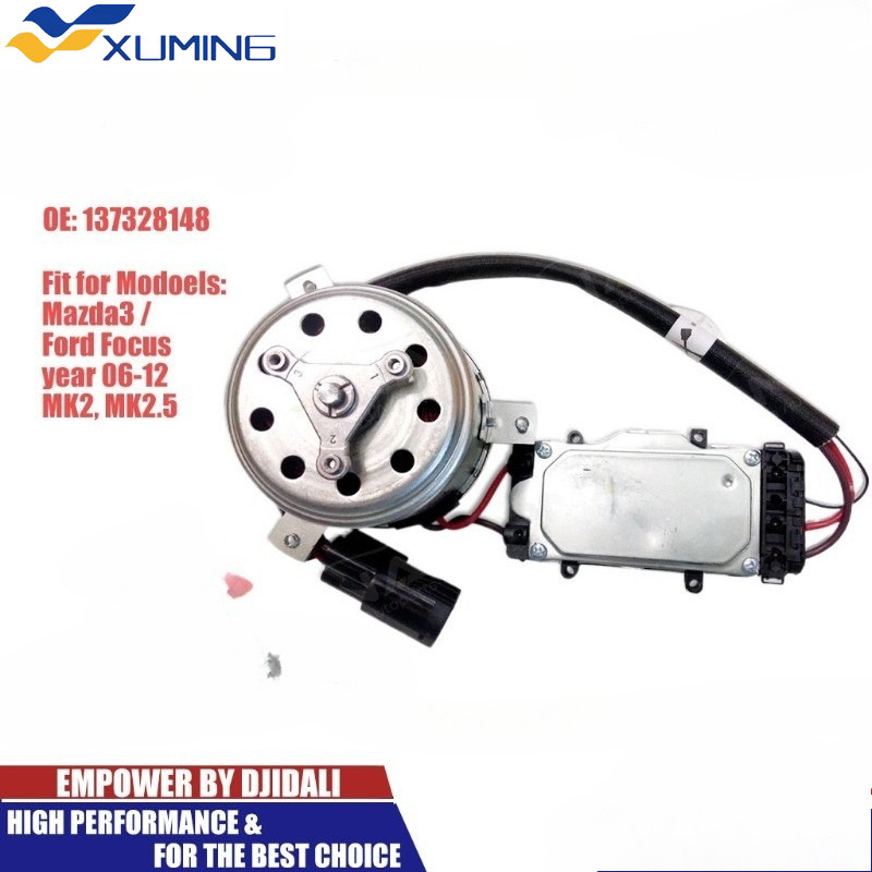 Động cơ quạt tản nhiệt XM cho Mazda 3 Ford Focus 2006-2012 MK2 MK25 Phụ tùng thay thế chất lượng cao