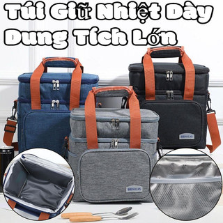 Túi Giữ Nhiệt Dày Dung Tích Lớn,Túi Giữ Lạnh đồ Uống Chống Thấm Nước,Được Trang Bị Tay Cầm,Tiện Dụng đi Du Lịch