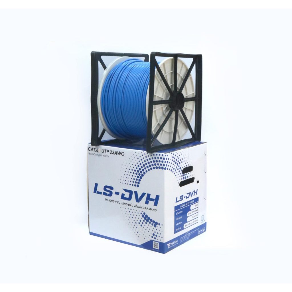 [Chính hãng] Cáp mạng LS-DVH Cat 6 U/UTP 23AWG