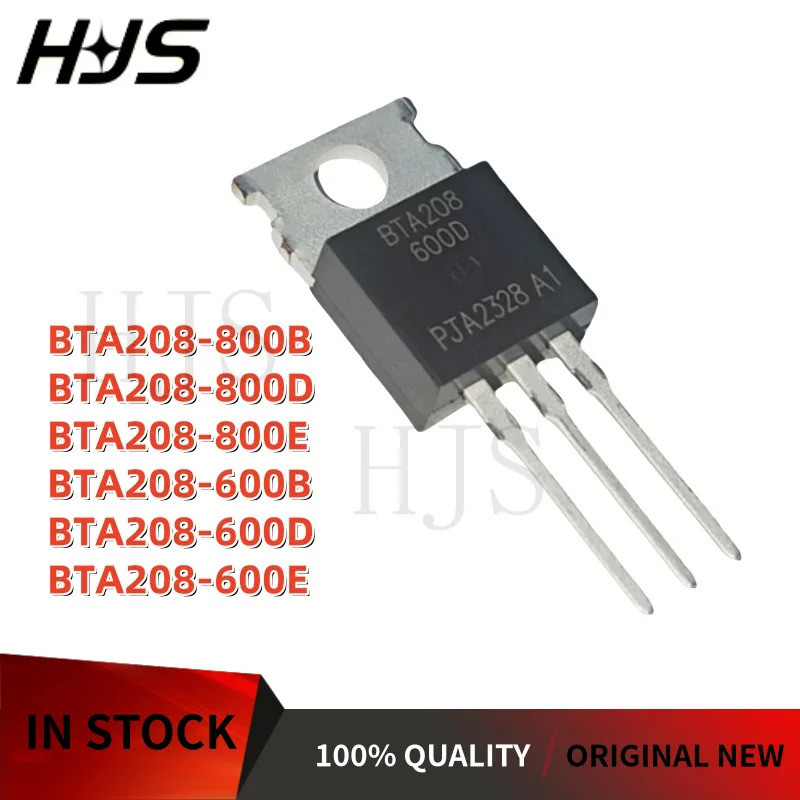5 Chiếc BTA208-800B BTA208-600E BTA208-800E BTA208-600D BTA208-800D BTA208-600B BTA208 TO-220 Hiệu Ứ