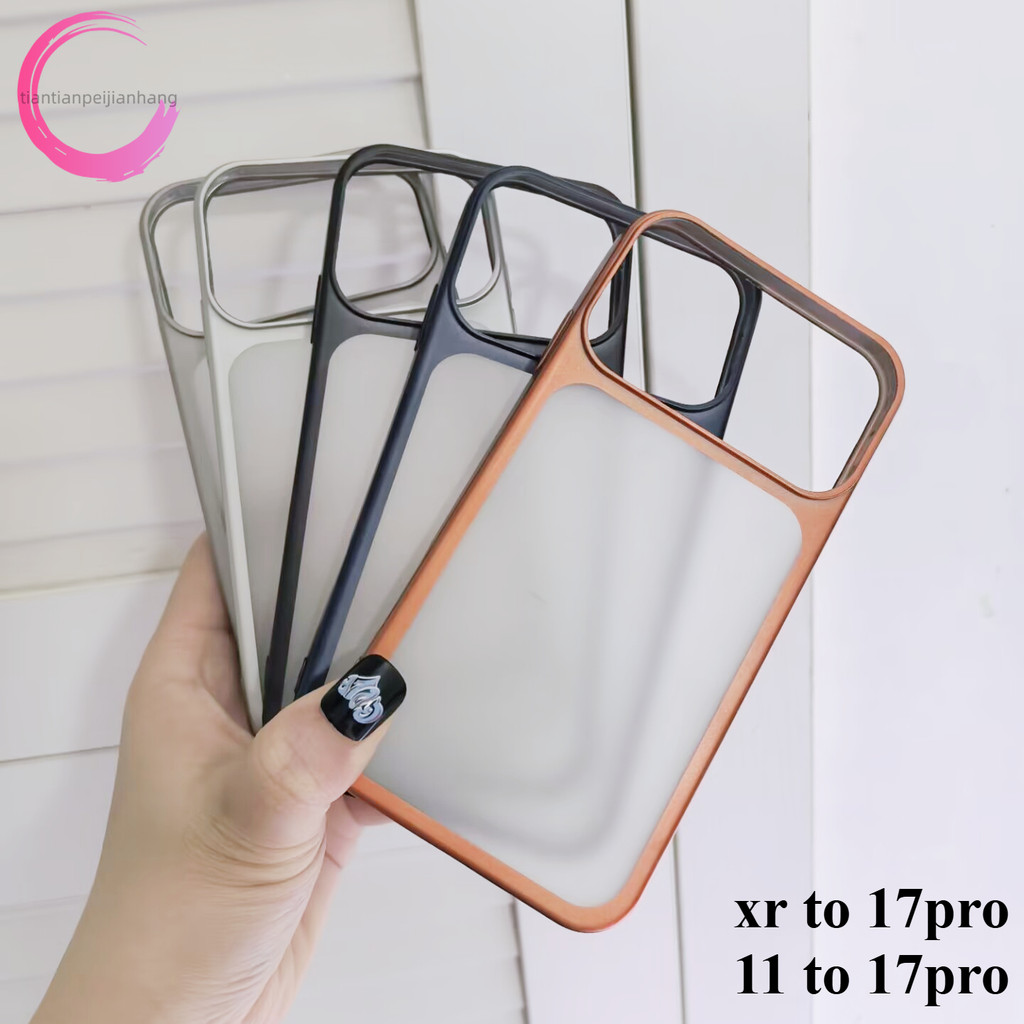 Ốp Điện Thoại Camera XR Đến 17Pro Diy Case XR Như 17 pro Xr Đến 17Pro 11 Đến 17Pro Ốp Lưng Bảo Vệ