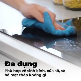 Nordic Stream - Khăn Lau Kính, Lau Bụi Microfiber