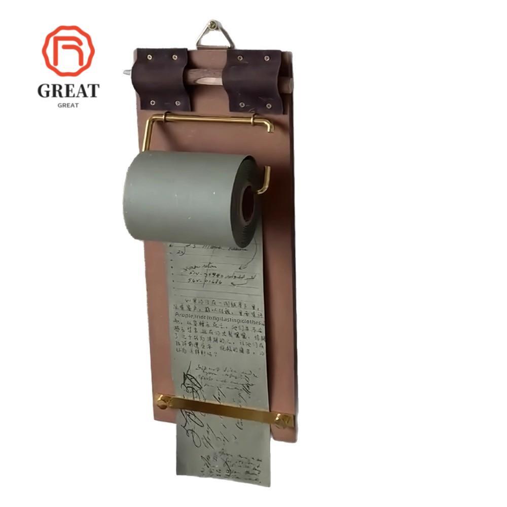 GREATMY Kraft Notebook Set, DIY Crafts Retro Vintage Clipboard, Handmade Refillable Kraft Paper Roll