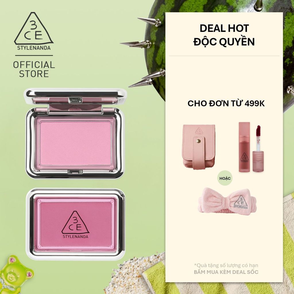 Bảng Phấn Má Hồng Tiện Dụng 3CE New Take