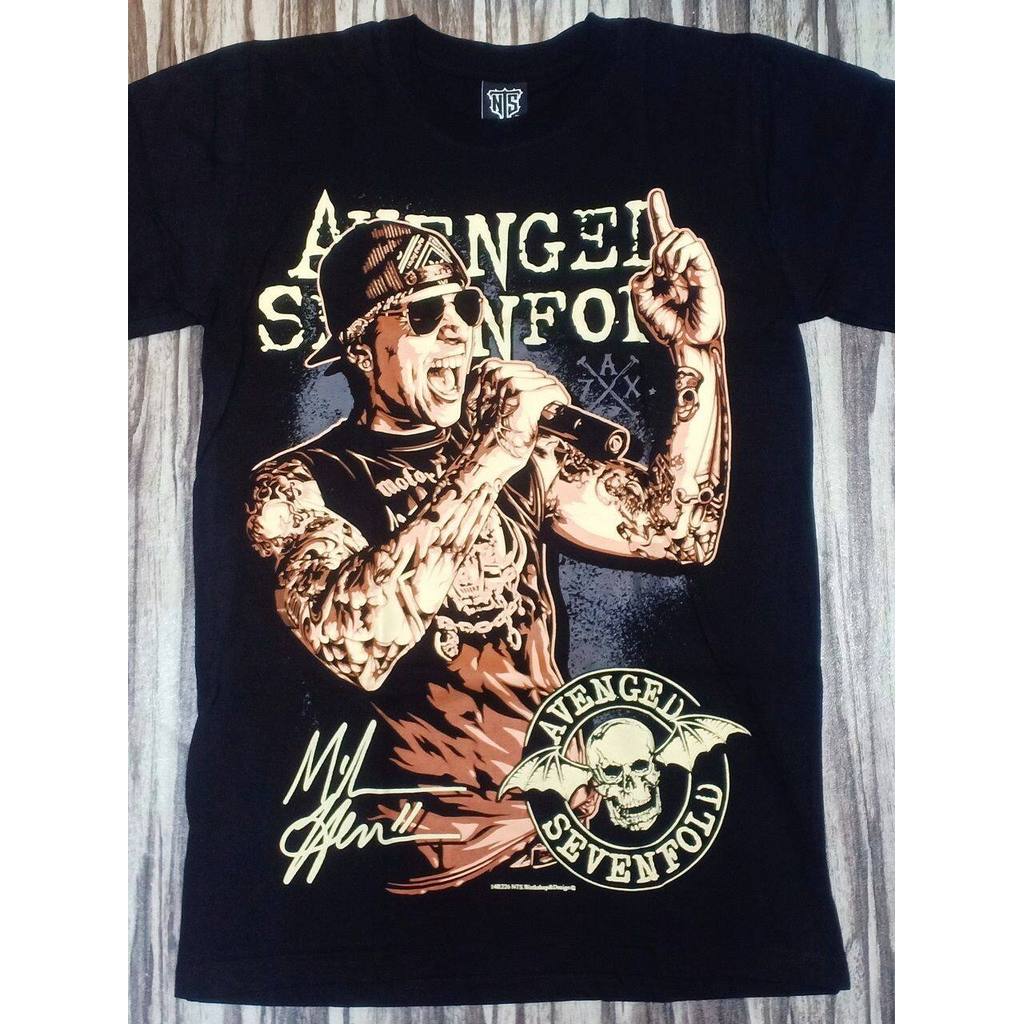 14r226 A7x Avenged Sevenfold Heavy Metal Rock Band Matt M Shadows Tribute Nts Loại Mới Hệ Thống Áo T