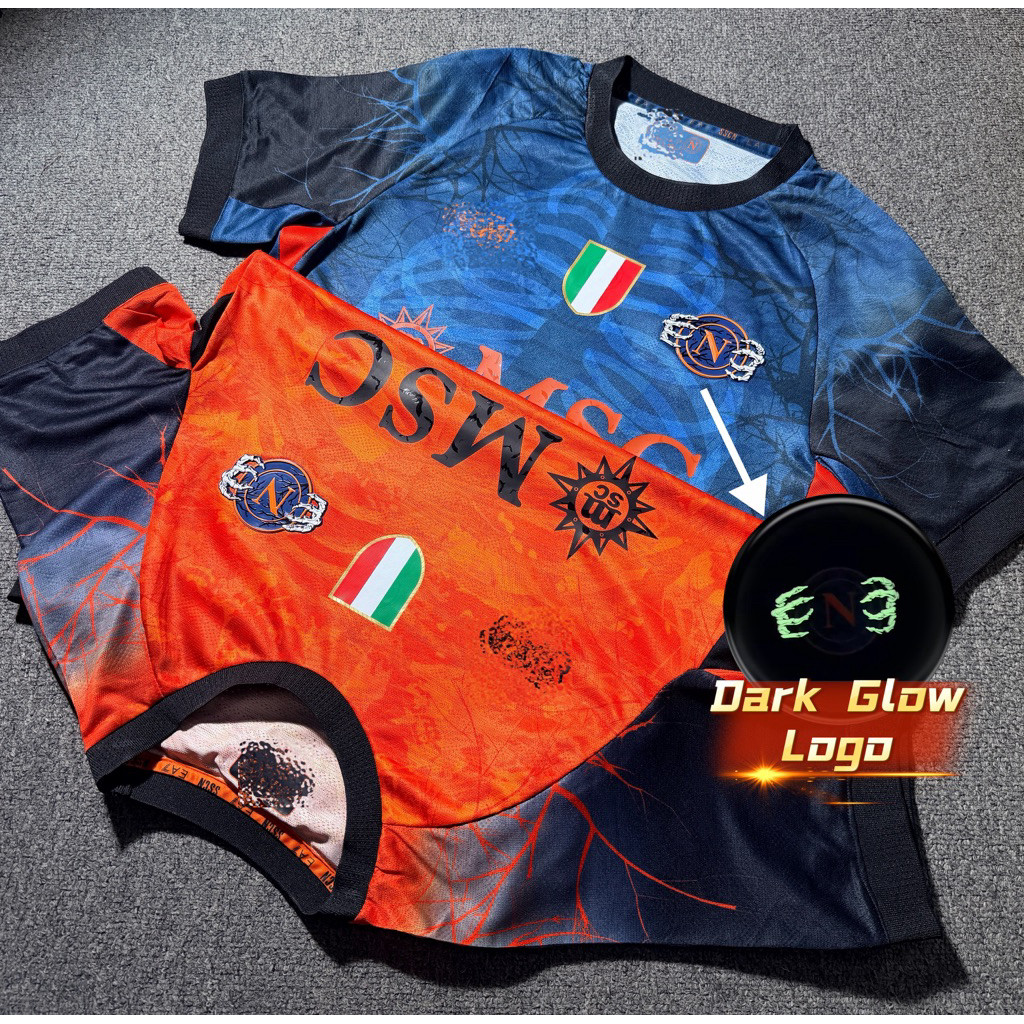 * Người hâm mộ X Player * Áo đấu phiên bản đặc biệt của Napoli Halloween Jersey