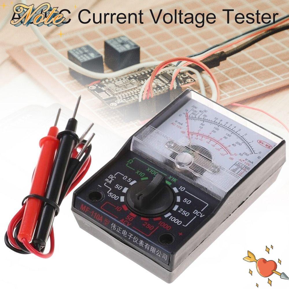 NOTE1 Đồng hồ vạn năng tương tự Con trỏ điện MF-110A Vôn kế vạn năng