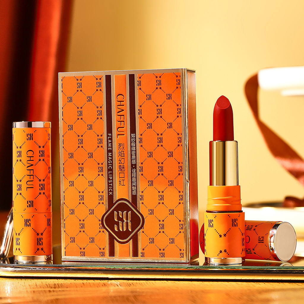 Son môi Chanel Flame Magic Charm Chính hãng Không dễ phai màu Làm đẹp Retouch dịu dàng Dưỡng ẩm mịn 