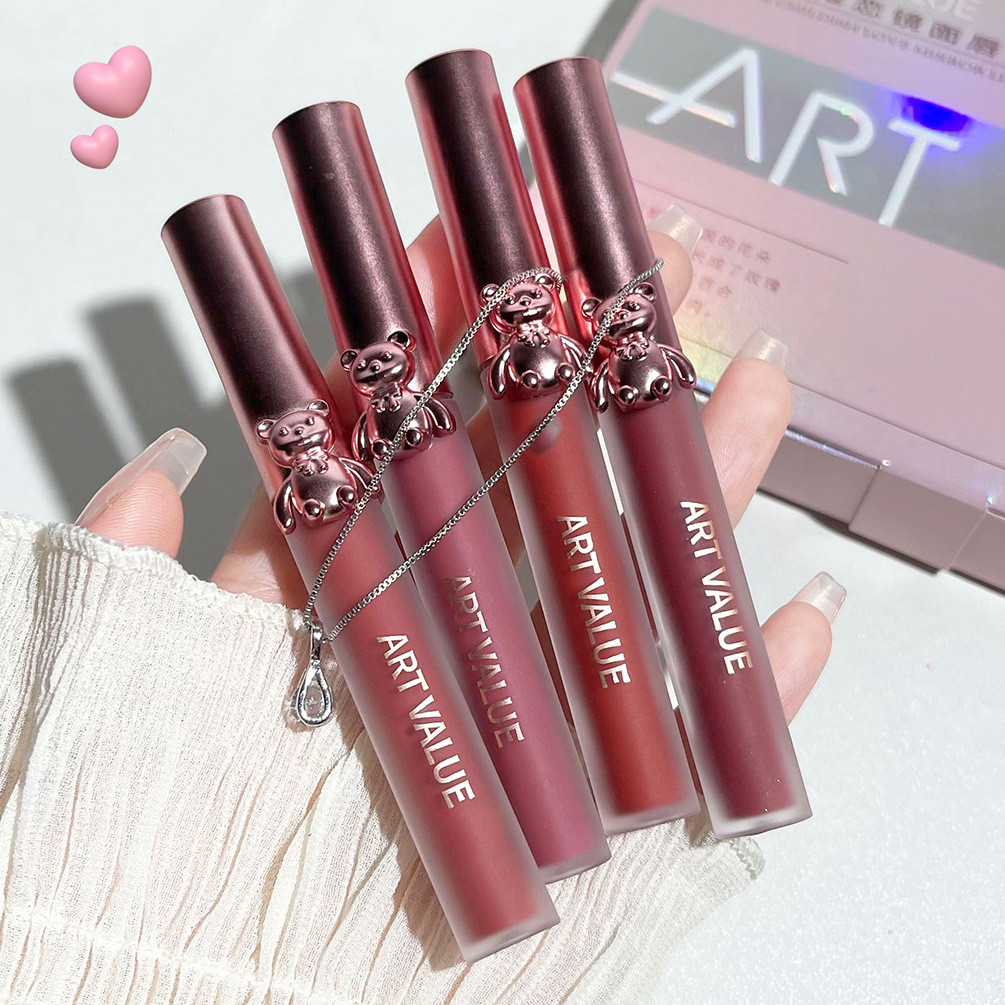 Set Matte Matte Lip Clay Mirror Lip Glaze All-Match
