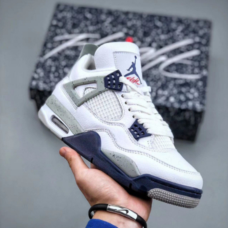 AJ4 Classic Silhouette Giày thể thao nam thông thường AFLC