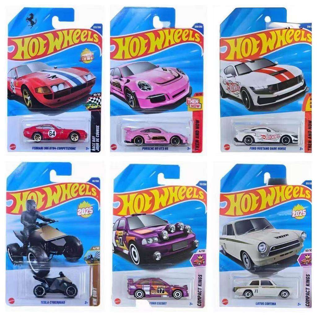 Hot Wheels C4982 Xe Thể Thao Nhỏ 25L Lô BMW Ford GT Mazda RX7 2025H Hợp Kim Xe Mẫu