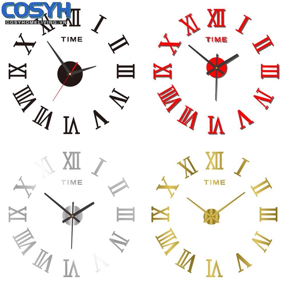 <cosyh>Customizable Glow in the Dark Wall Clock Handmade Design for Any Space