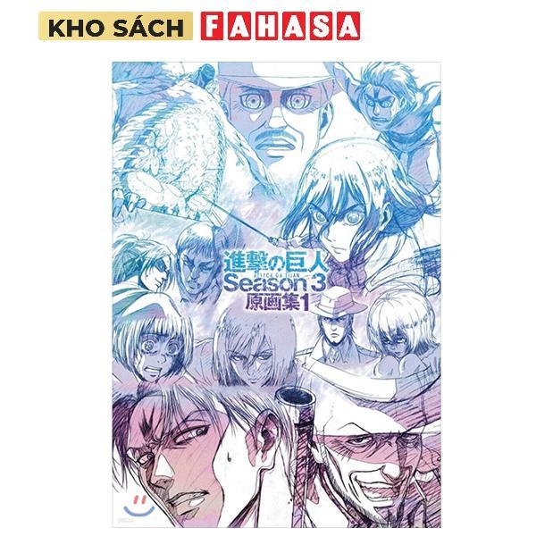 Sách ngoại văn: Tv Anime Shingeki No Kyojin Season 3 Genga Taka 1 - Attack On Titan Season 3 Origina