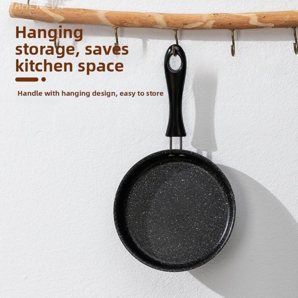 【CHAMER】Cast Iron Frying Pan with Bakelite Handle 12 to 22 cm for Gas Electric Induction【HomeLiving】