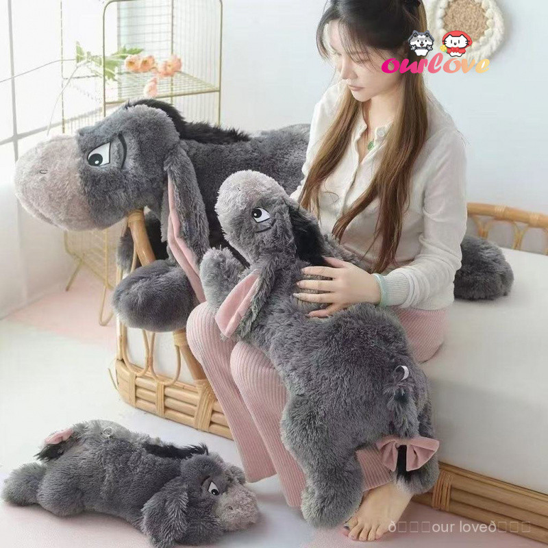 Sách Nhỏ Đỏ Bán Chạy Dễ Thương Eeyore Donkey Sang Trọng Búp Bê Sáng Tạo Cô Gái Thoải Mái Búp Bê Ngủ 