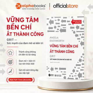 Sách - grit: vững tâm bền chí ắt thành công - sức mạnh của đam mê và kiên trì