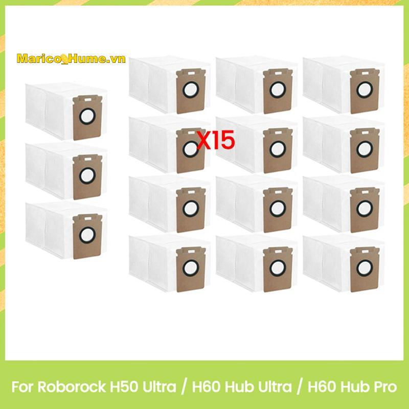 Phụ tùng thay thế Túi đựng bụi (15 CÁI) cho máy hút bụi H50 Ultra / H60 Hub Ultra / H60 Hub Pro