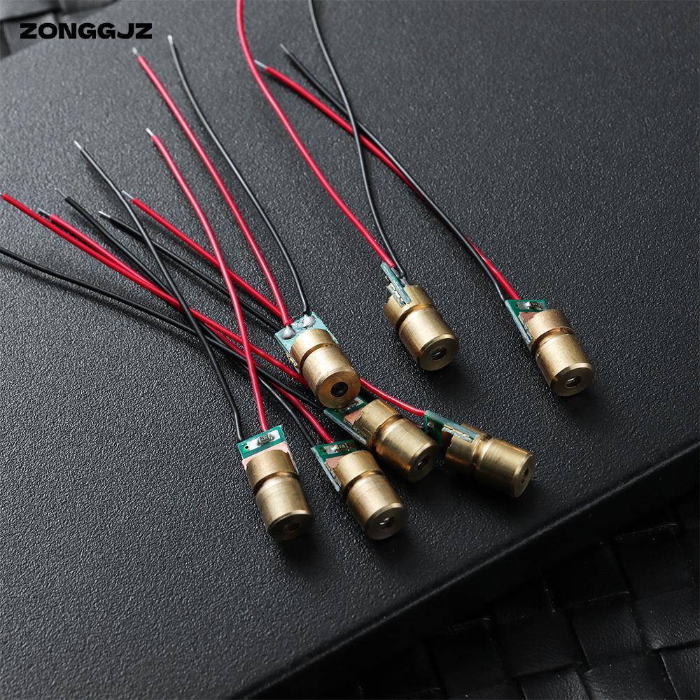 ZONGGJZ 1 / 3 / 5 / 10 PC Laser Có Thể Điều Chỉnh Bán Chạy 5 triệu watt Red Sight Dot Diode Module
