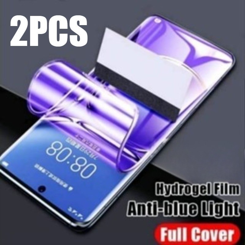 2 Bộ Phim Hydrogel Mềm Chống Ánh Sáng Xanh Cho Oukitel G1 P1 WP200 WP210 WP23 WP28 WP33 WP35 WP50 WP