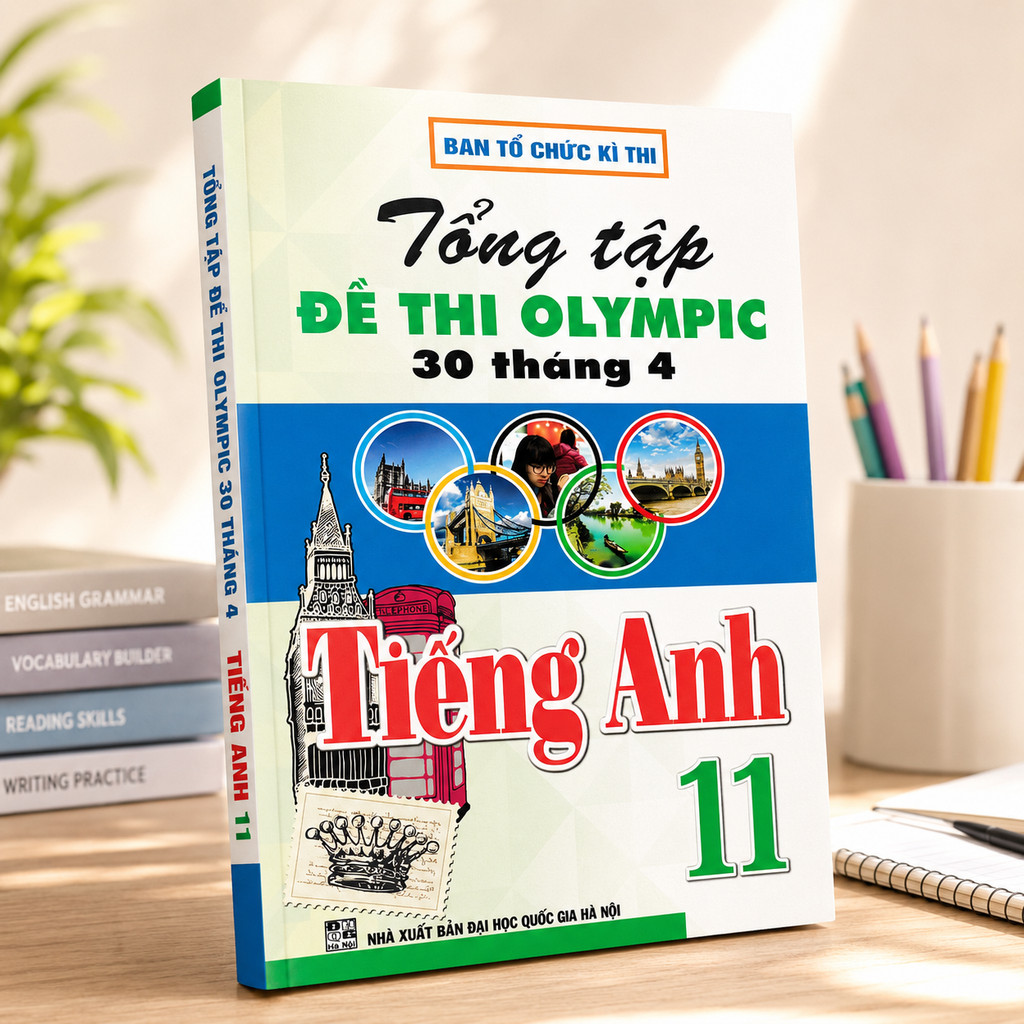 Sách Tổng Ôn Tập Đề Thi Olympic 30 Tháng 4 Tiếng Anh 11