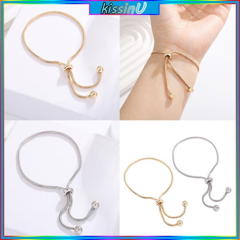 Kiss Đa Năng Tối Giản Đồng Rắn Dây Chuyền Trang Sức Slip On Fit Design