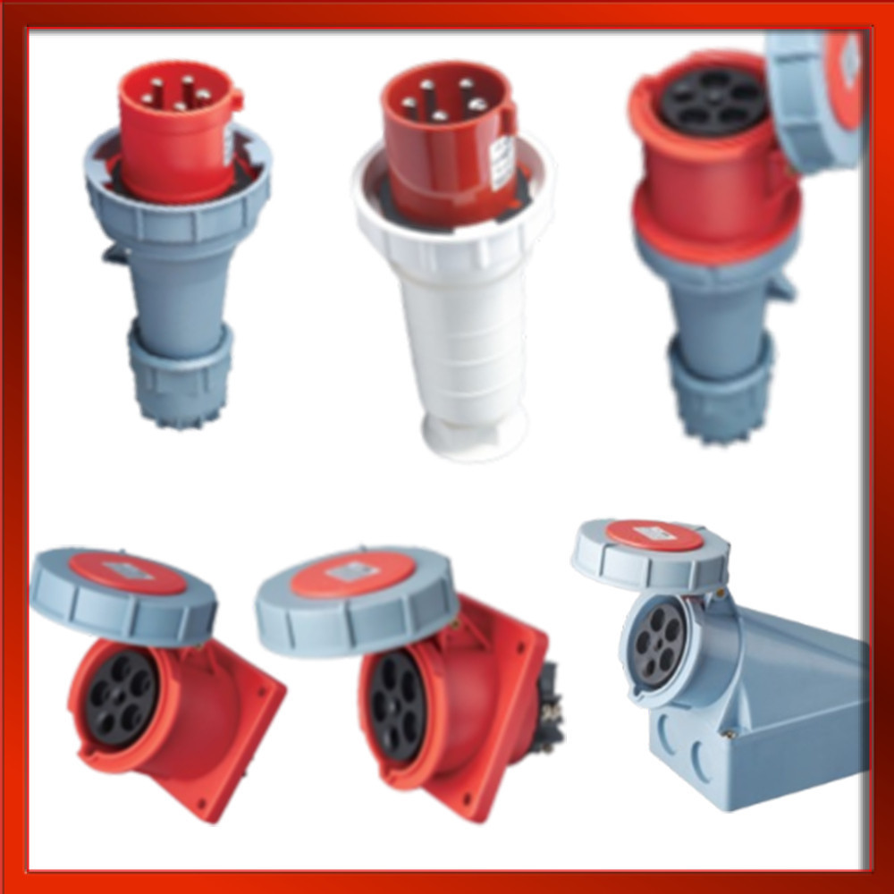 Phích Cắm Và Ổ Cắm Công Nghiệp 1P 3P -5 Chấu 63A 125A 3P+N+E IP67 Tiêu Chuẩn Chấu Âu -Model MPN2 | M