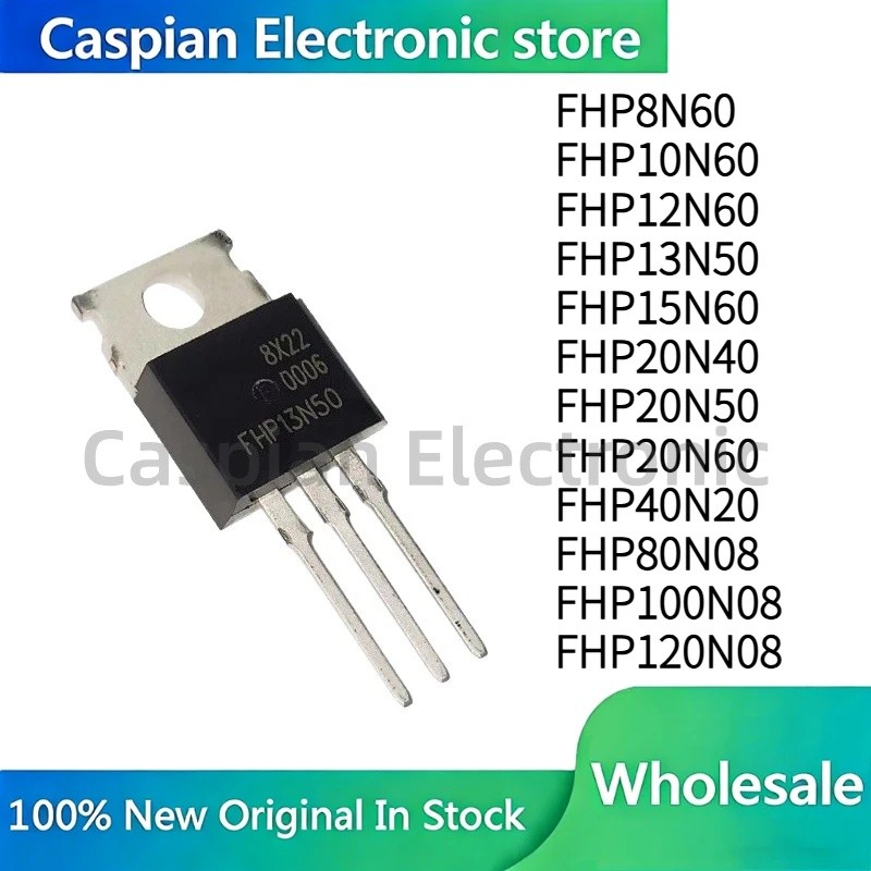 5 Chiếc FHP8N60 FHP10N60 FHP12N60 FHP13N50 FHP15N60 FHP20N40 FHP20N50 FHP20N60 FHP40N20 FHP80N08 FHP