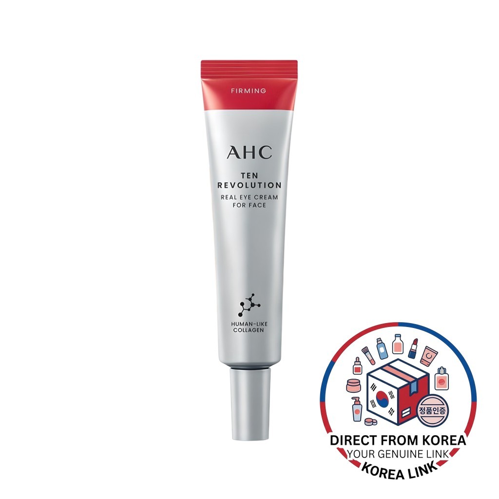 [ahc] Ten Revolution Real Eye Cream for Face, 35ml, 1pc / Kem mắt Hàn Quốc / Công thức chống lão hóa