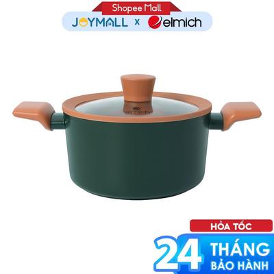 Nồi Quánh Chống Dính Ceramic Elmich Harmony EL5540PT Nhiều Size, Hàng Chính Hãng - JoyMall