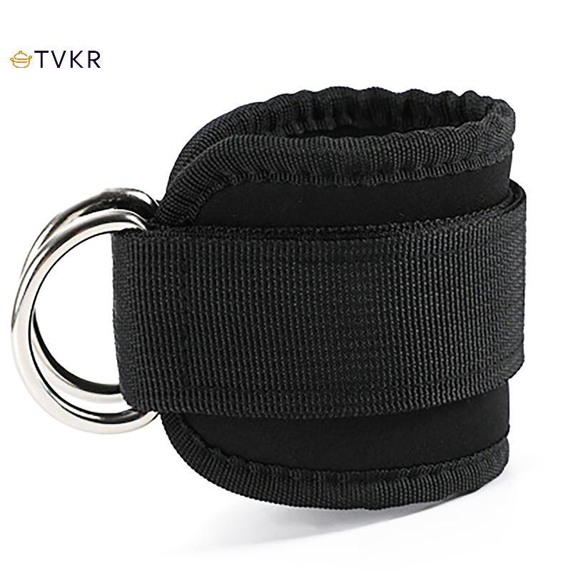 TVKR Dây Đeo Mắt Cá Chân Có Thể Điều Chỉnh Đôi D-Ring Vòng Cá Chân Cho Tập Luyện Glutes Chân Tập Sức
