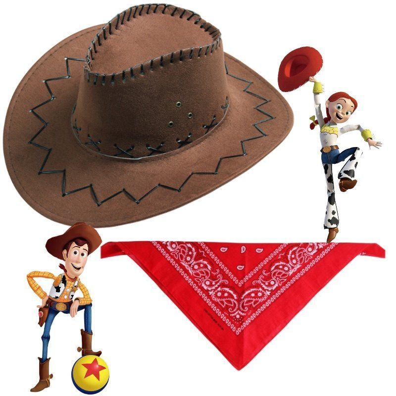 Halloween cosplay Toy Story 4 Phụ kiện Tris Show Tam giác Khăn Woody