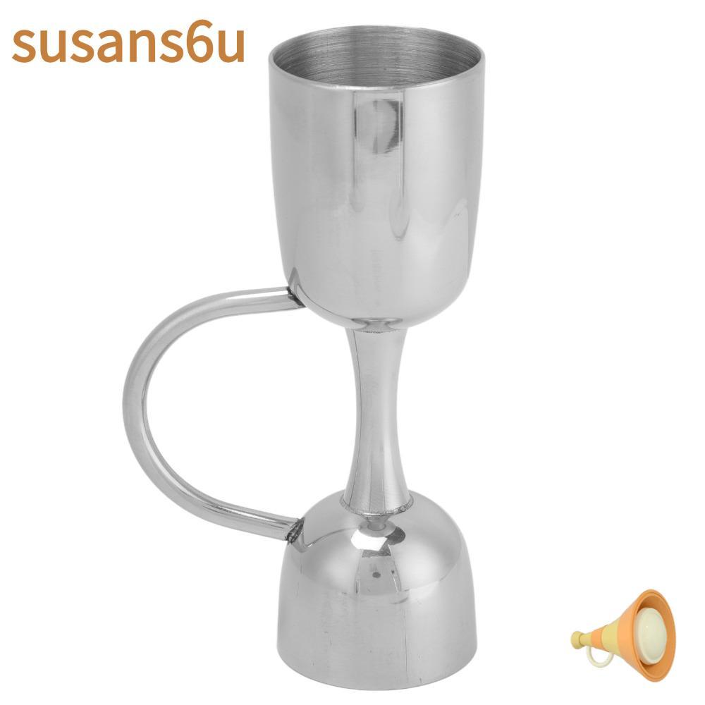 SUSAN Dual Head Jigger, Cốc đo thanh hai đầu bằng thép không gỉ 304, Jigger pha chế bền để pha chế