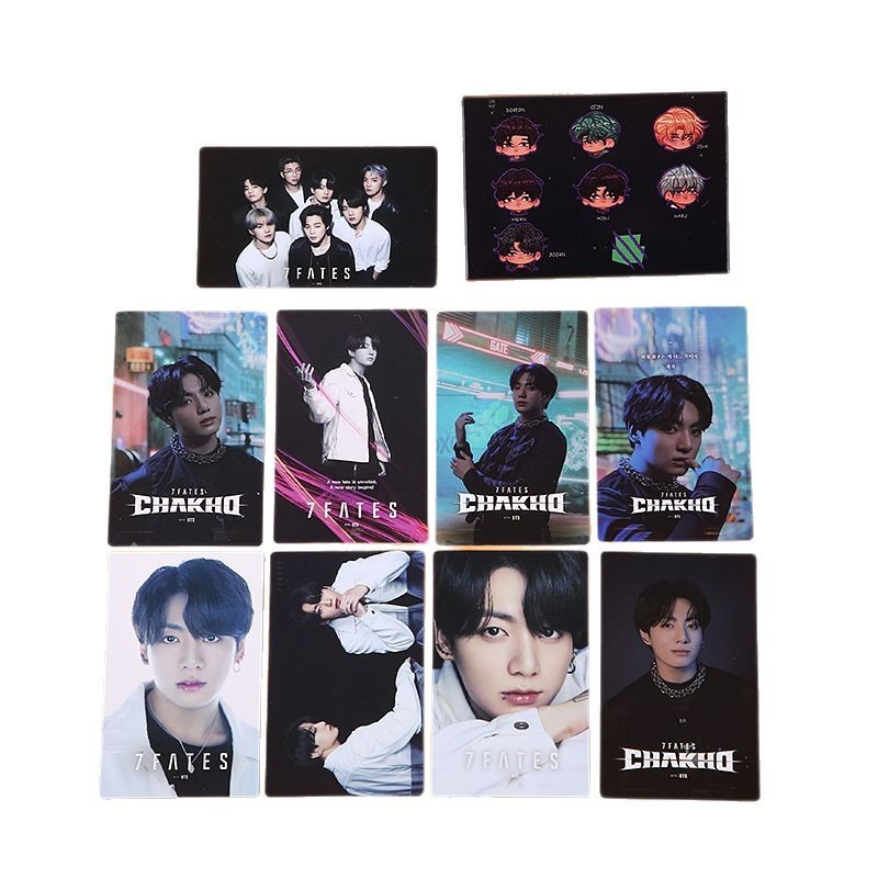 Youth League 2022 Anime Cùng Phong Cách Tian Jungkook V Photocard