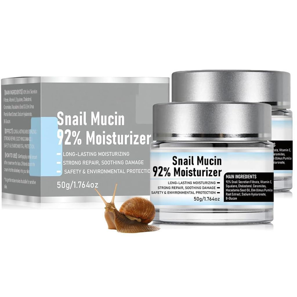 Kem dưỡng ẩm da mặt hàng ngày Snail Mucous Liquid 92% Original Snail Liquid Cream Snail Secretion Sk