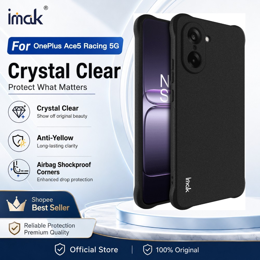 Ốp lưng mềm Cho OnePlus Racing Ace 5 Ultra Ace5 Ultra 5G Chống Vàng Raised Edge CA0002