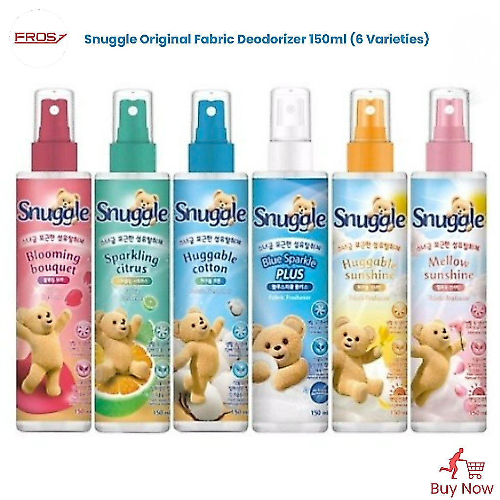 [Snuggle] Xịt Khử Mùi Vải Chính Hãng 150ml / 6 Loại / Xịt Làm Mới Vải